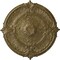 Ekena Millwork Attica Acanthus Leaf Medallion (Canopies up to 3 1/4"), 30 1/8"OD x 1 1/2"P, Mississippi Mud Crackle CM30ATMMC - alternate 1